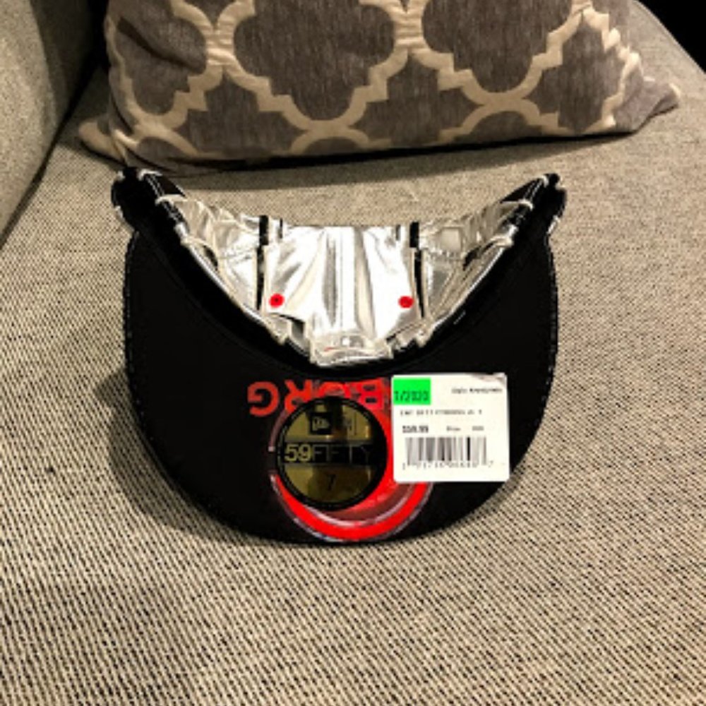 New Era Justice League DCcomic Cyborg Armor Fitted - Picture 4 of 4